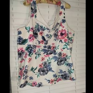 Torrid Peplum Sateen Blouse 4X